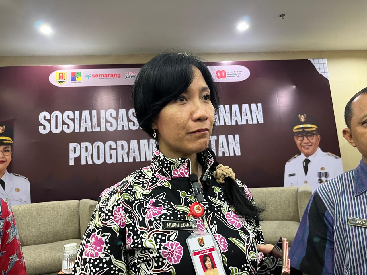 Kepala Disperkim Kota Semarang Murni Ediati (matasemarang.com/Lia Dina) Kepala Disperkim Kota Semarang Murni Ediati (matasemarang.com/Lia Dina)