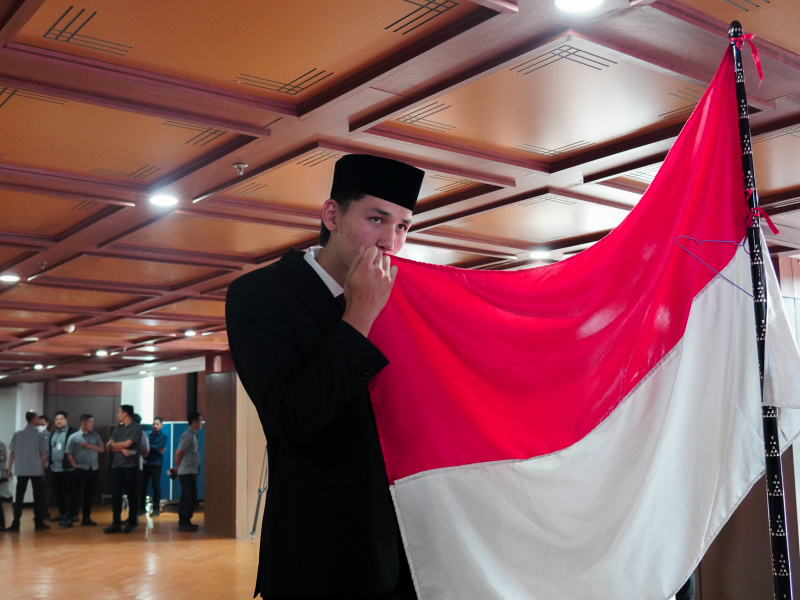 Mitchell Lee Baker resmi menjadi WNI, Senin 13 Juli 2026 (foto: PSSI)