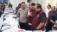 Barang bukti sabu dan ekstasi hasil pengungkapan kasus narkoba di Semarang (foto: Polrestabes Semarang)