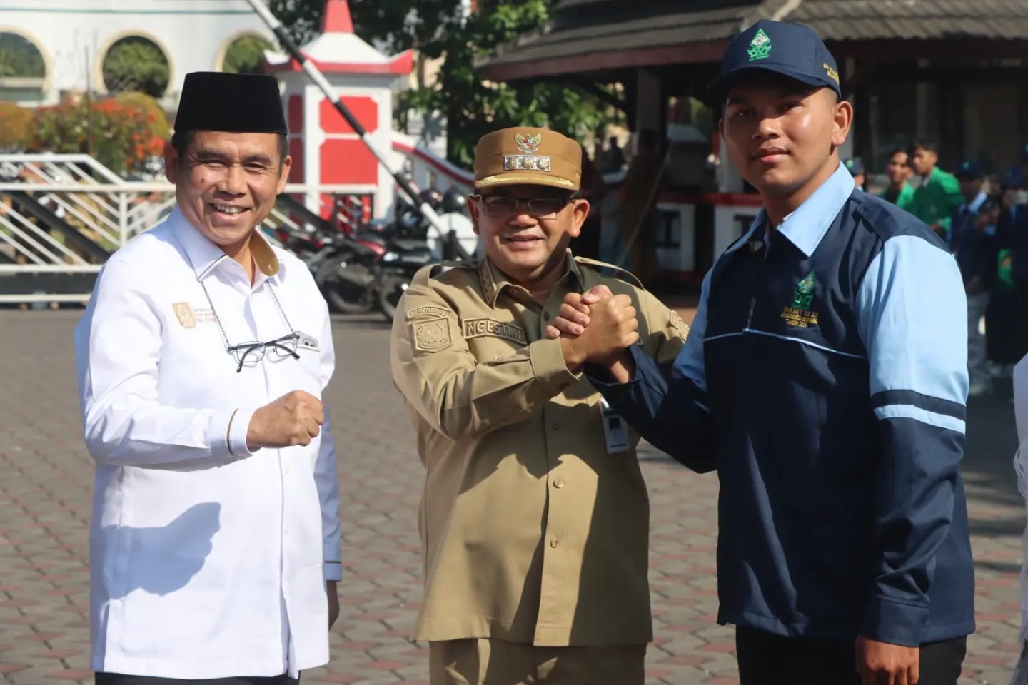 Bupati Semarang Ngesti Nugraha menerima mahasiswa KKN UIN Walisongo di Ungaran 21 Juli 2026 (foto: Pemkab Semarang)