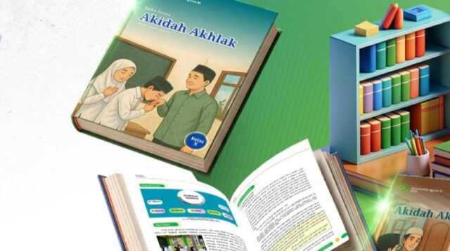 Buku PAI dan Bahasa Arab gratis (foto: Kemenag)