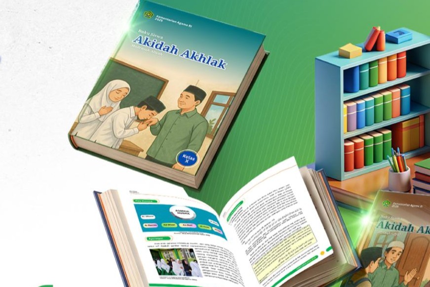 Buku PAI dan Bahasa Arab gratis (foto: Kemenag) Buku PAI dan Bahasa Arab gratis (foto: Kemenag)