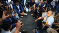 Anggota DPRD Jateng saat menemui demonstran, Senin 24 Agustus 2026 (foto: DPRD Jateng)