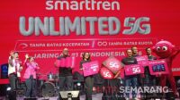 Smarfren luncurkan paket internet Unlimited 5G di Kota Semarang, Rabu 5 Agustus 2026 (matasemarang.com/ Ade Lukmono) Smarfren luncurkan paket internet Unlimited 5G di Kota Semarang, Rabu 5 Agustus 2026 (matasemarang.com/ Ade Lukmono)