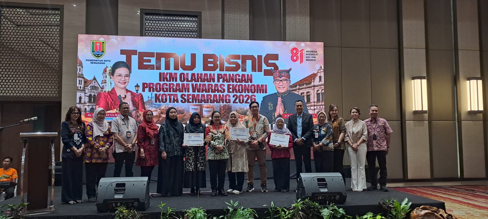 Temu bisnis IKM olahan pangan 2026 (matasemarang.com/Lia Dina)