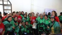 pemkot gandeng warisan cinta community bantu ojol perempuan (matasemarang.com/Lia Dina)