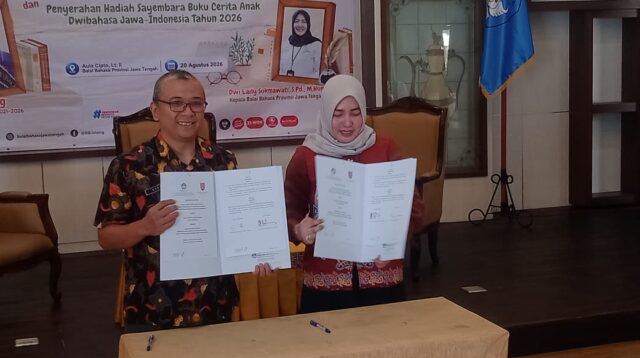 kerjasama dinas arpus dan balai bahasa jateng (matasemarang.com/Lia DIna)