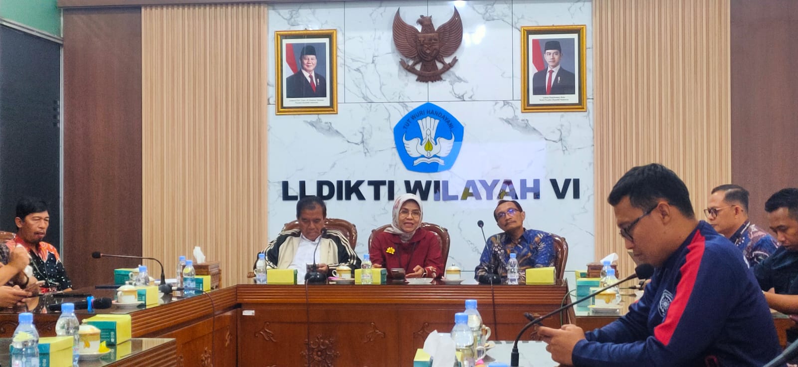 Konferensi Pers turnamen tenis LLDIKTI Wilayah VI (matasemarang.com/Lia Dina)