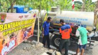 BPBD Kota Semarang distribusikan air bersih ke wilayah alami kekeringan (matasemarang.com/Lia dina)