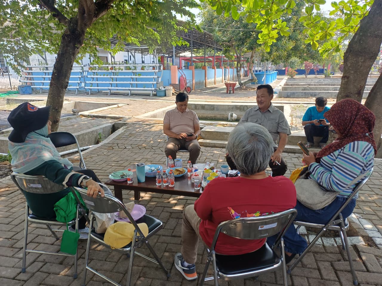 Budidaya Lele dalam buis beton (foto: Dinas Perikanan Kota Semarang)