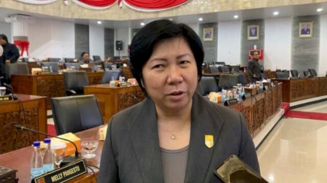 Ketua DPD PSI Kota Semarang Melly Pangestu (matasemarang.com/Lia Dina)