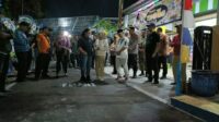 Wali Kota Semarang Agustina Wilujeng melayat ke rumah duka bayi korban kebakaran Srondol Wetan (foto: Polsek Banyumanik)