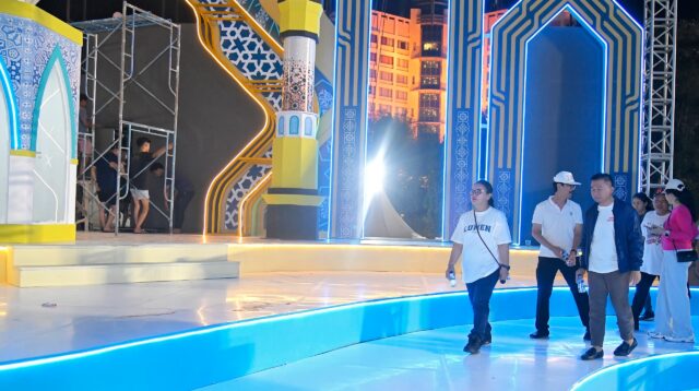Wali Kota Semarang meninjau perisapan venue MTQ Nasional (matasemarang.com/Lia DIna)