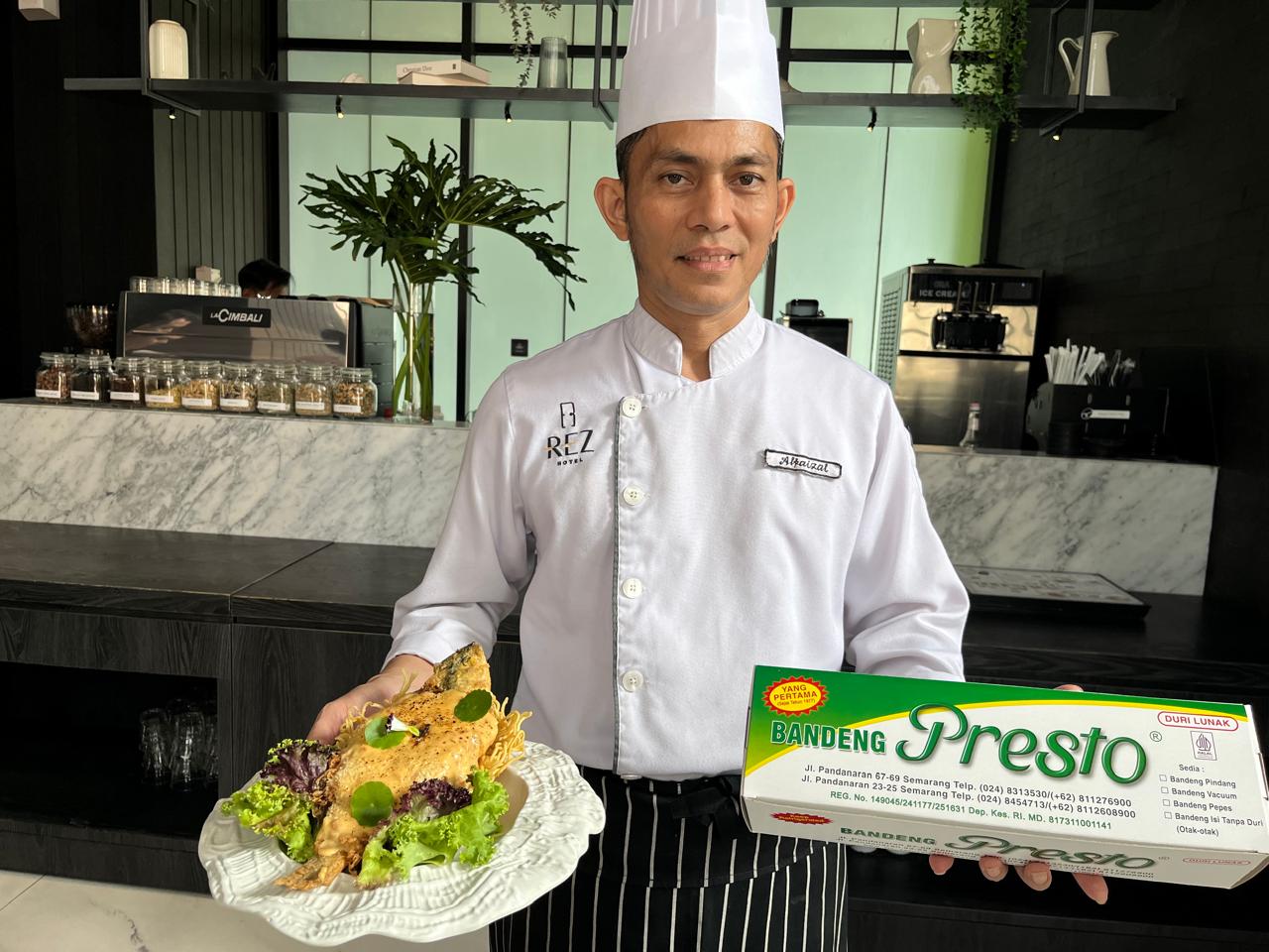 Sajian spesial inovasi Bandeng Presto di Rez Hotel Semarang )Matasemarang.com/Lia Dina)