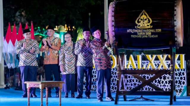 Penutupan MTQ Naisonal XXXI di Semarang, Jawa Tengah (matasemarang.com/Lia Dina)