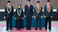 4 Wakil Rektor Unsoed dilantik (foto: Humas Unsoed)
