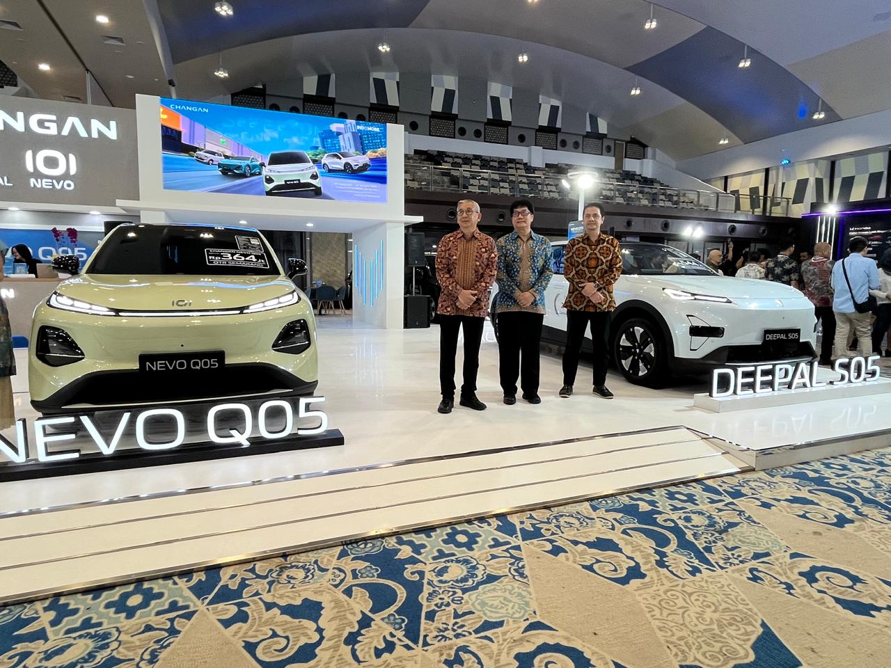 Changan dalam pameran GIIAS 2026 (matasemarang.com/Lia Dina) Changan dalam pameran GIIAS 2026 (matasemarang.com/Lia Dina)
