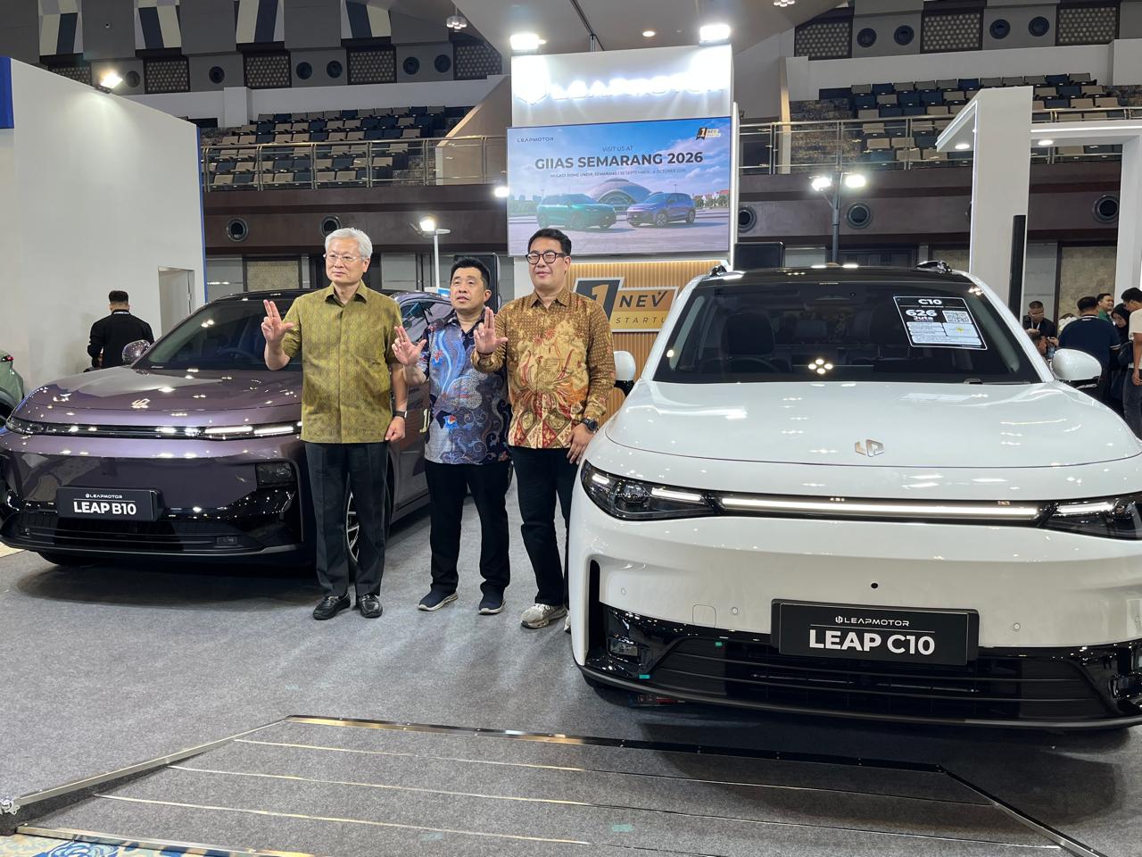 Leapmotor kenalkan kendaraan EV di GIIAS 2026 Semarang (matasemarang.com/Lia Dina) Leapmotor kenalkan kendaraan EV di GIIAS 2026 Semarang (matasemarang.com/Lia Dina)
