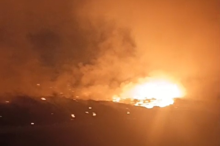 Kebakaran di TPA Jatibarang, Rabu 30 September 2026 (foto: Dinas Damkar Kota Semarang)