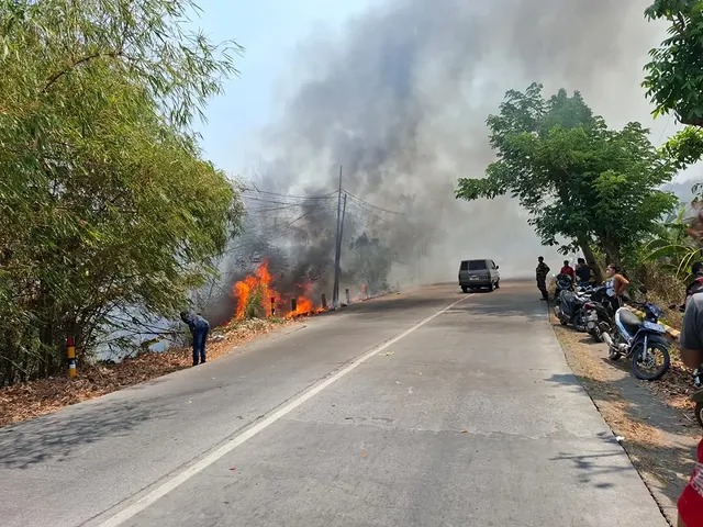 Kebakaran di Sigar Bencah, Minggu 20 September 2026 (foto: Polsek Tembalang) Kebakaran di Sigar Bencah, Minggu 20 September 2026 (foto: Polsek Tembalang)