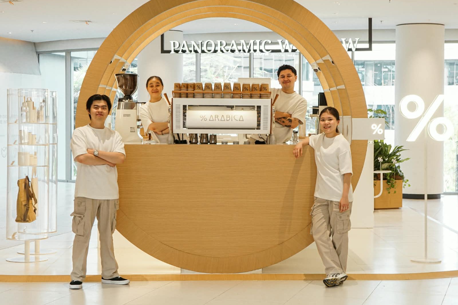 %Arabica buka pop-up di 23 Semarang Shopping Center (foto: %Arabica) %Arabica buka pop-up di 23 Semarang Shopping Center (foto: %Arabica)