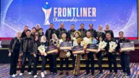Perwakilan Bank Jateng berfoto bersama usai menerima penghargaan dalam ajang Frontliner Championship BPDSI Tahun 2026 di Hotel Merlynn Park Jakarta, 16 Oktober 2026 (foto: Bank Jateng)
