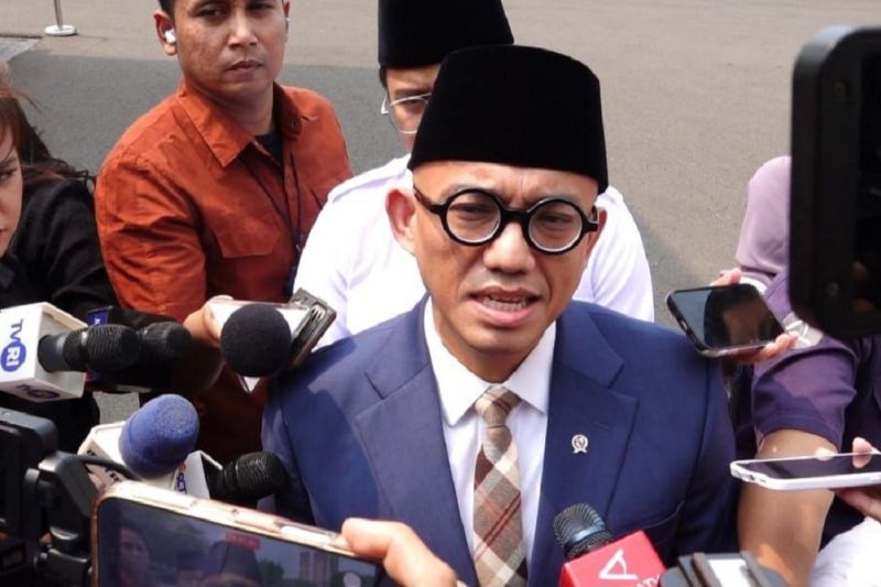 Wamenhaj Dahnil Anzar Simanjuntak. Antara Dahnil anzar